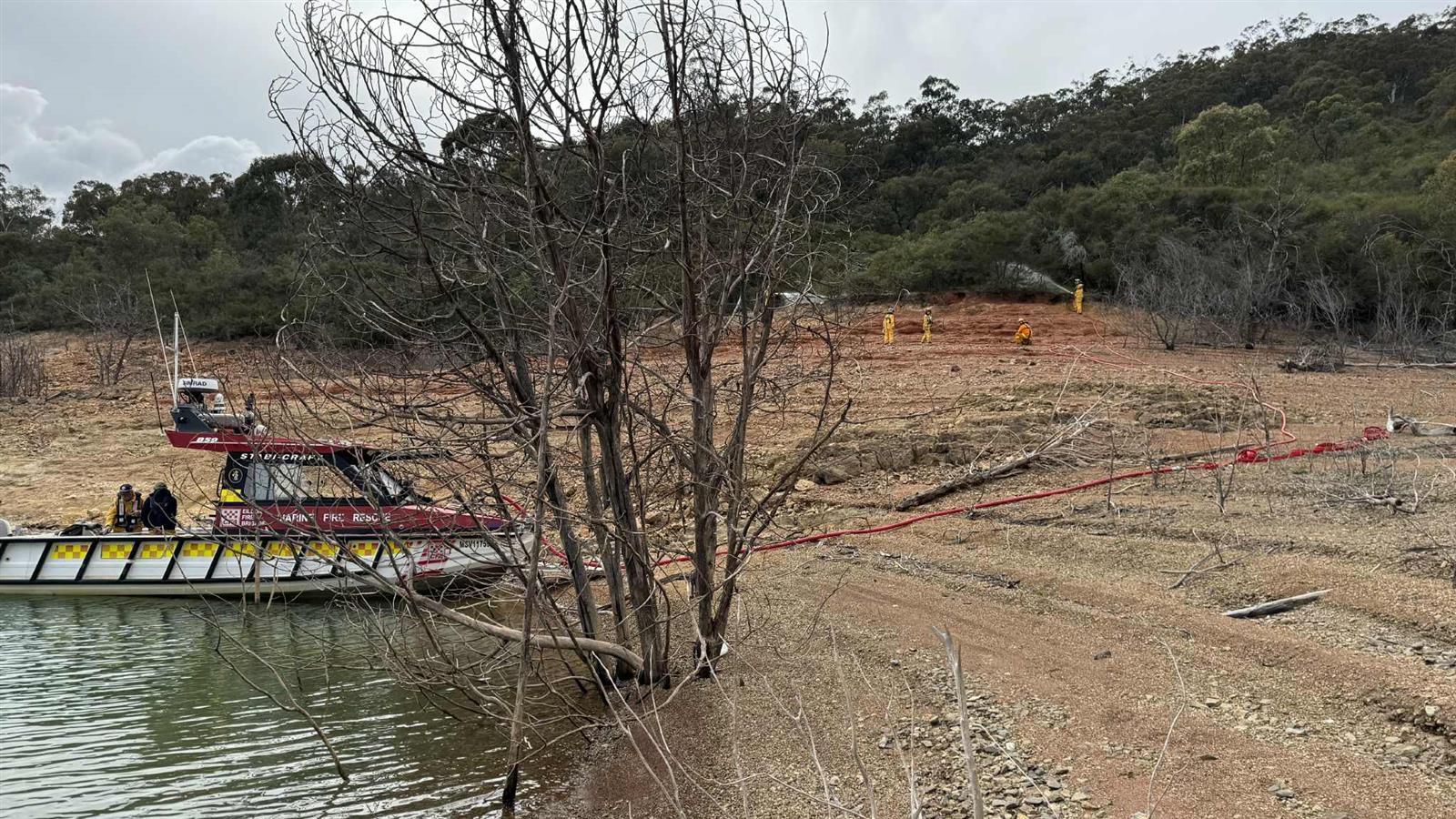 hose lay from Boat - Photo Adam Kamenek.